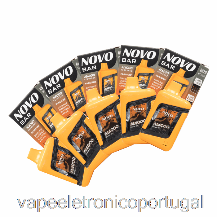 Vape Eletrônico [pacote Com 10] Smok Novo Bar Al6000 Descartável